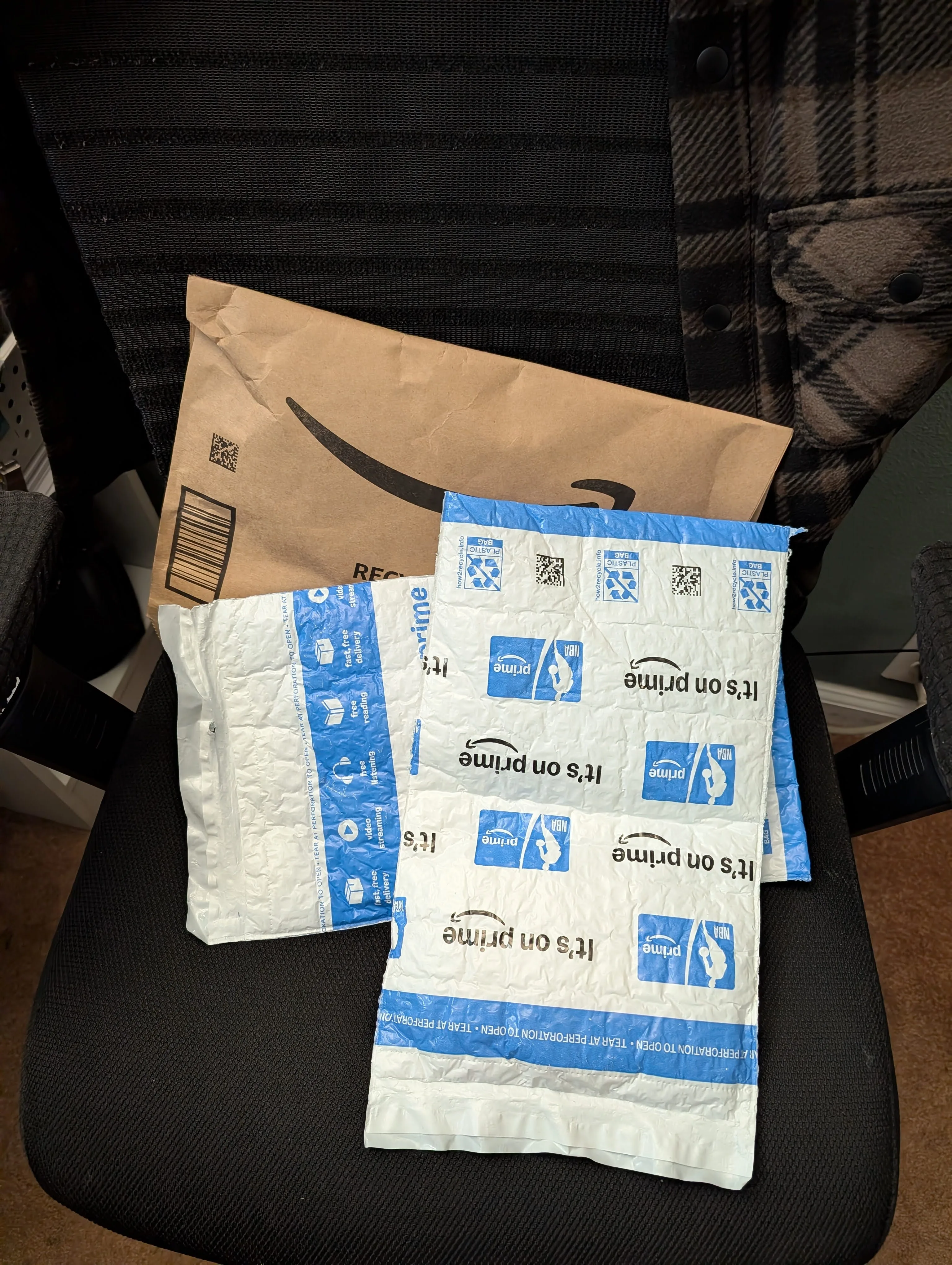 More RC parts boxes stacked and ready to unpack