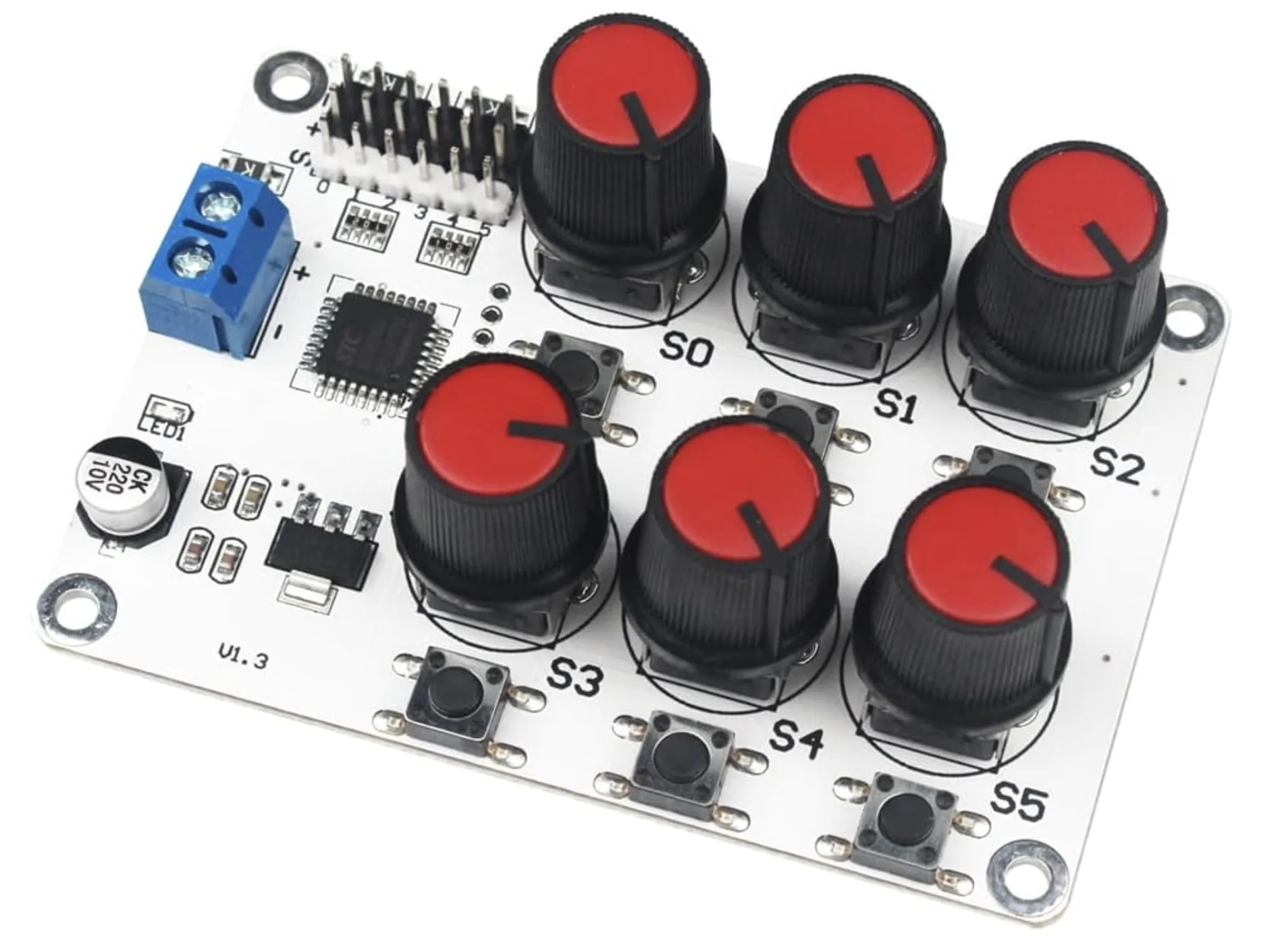 RC Digital Servo Tester 6 Channels