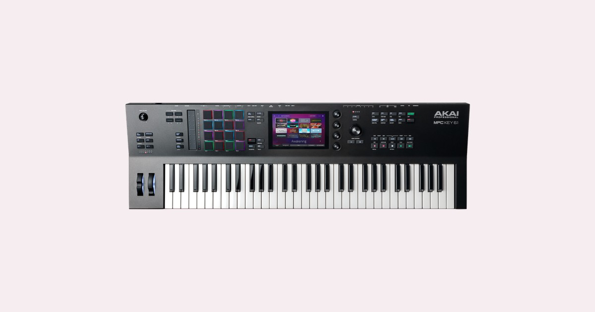 Akai MPC Key 61 keyboard workstation