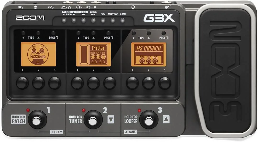 Zoom G3X Guitar Effects and Amplifier Simulator